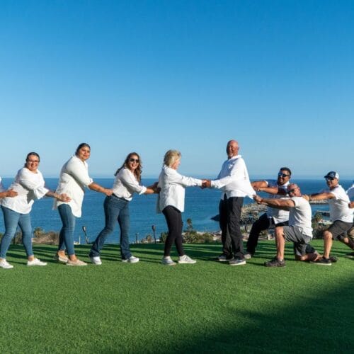 weeding at cedros sportfishing with toro