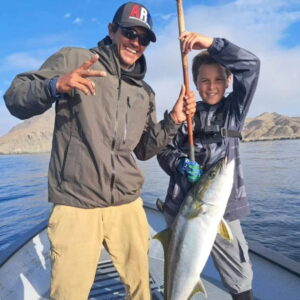 2 person panga cedros island fishing